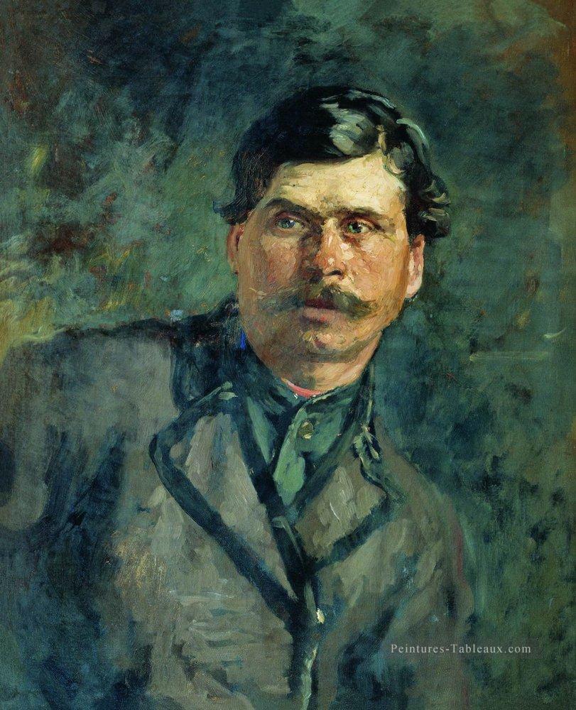 un soldat Ilya Repin Peintures à l'huile